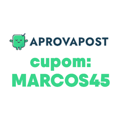 Aprova Post - Cupom MARCOS45 - Social Media Marcos