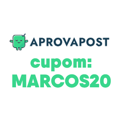 Aprova Post Cupom Social Media Marcos - MARCOS20